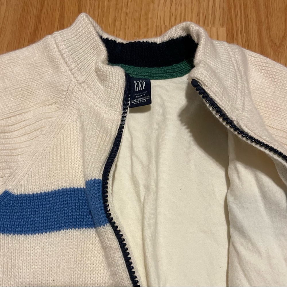 Baby Gap toddler zipper sweater